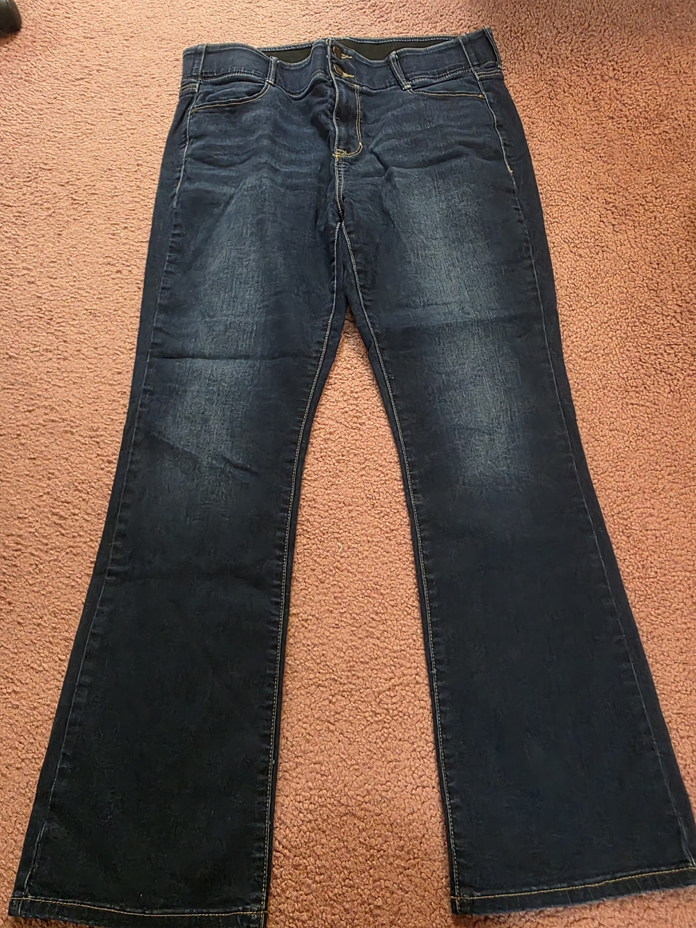 Apt. 9 Dark Blue Bootcut Jeans 16